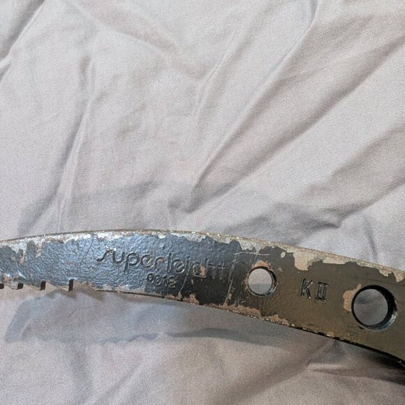 Yellow Star Aluminum Shaft Chromoly Steel Head Stubai Austria Ice Axe - Picture 8 of 9